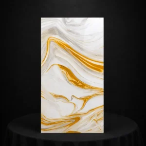 Gilded Ivory Peel & Stick Marble Wall Tile