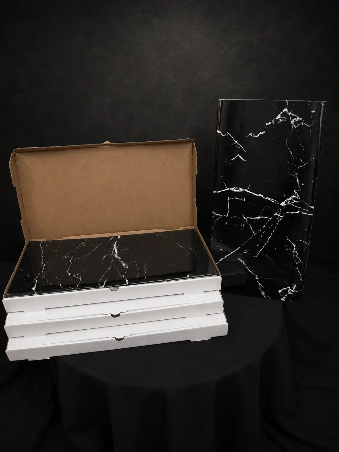 Onyx Veil Peel & Stick Marble Wall Tile - Image 5