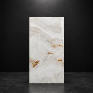 Ivory Onyx Peel & Stick Marble Wall Tile