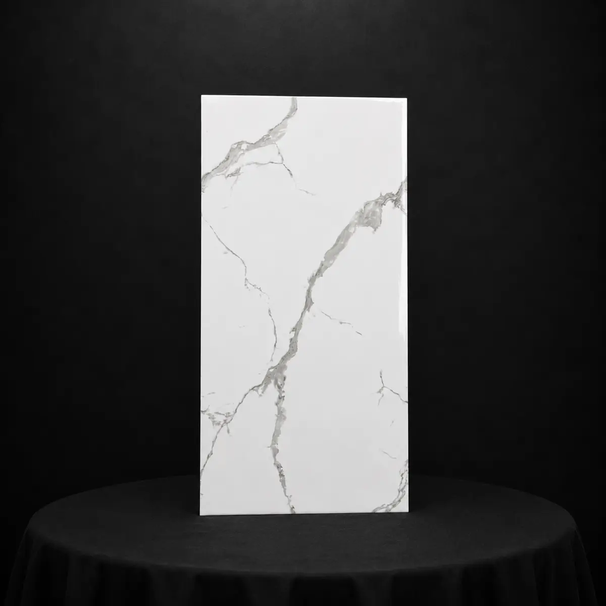Calacatta Pearl Peel & Stick Marble Wall Tile
