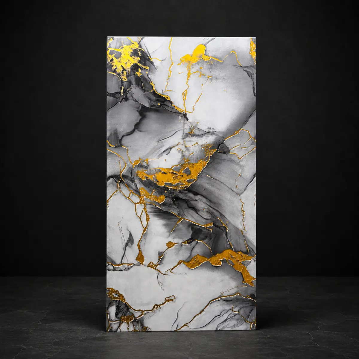 Aurora Gold Peel & Stick Marble Wall Tile