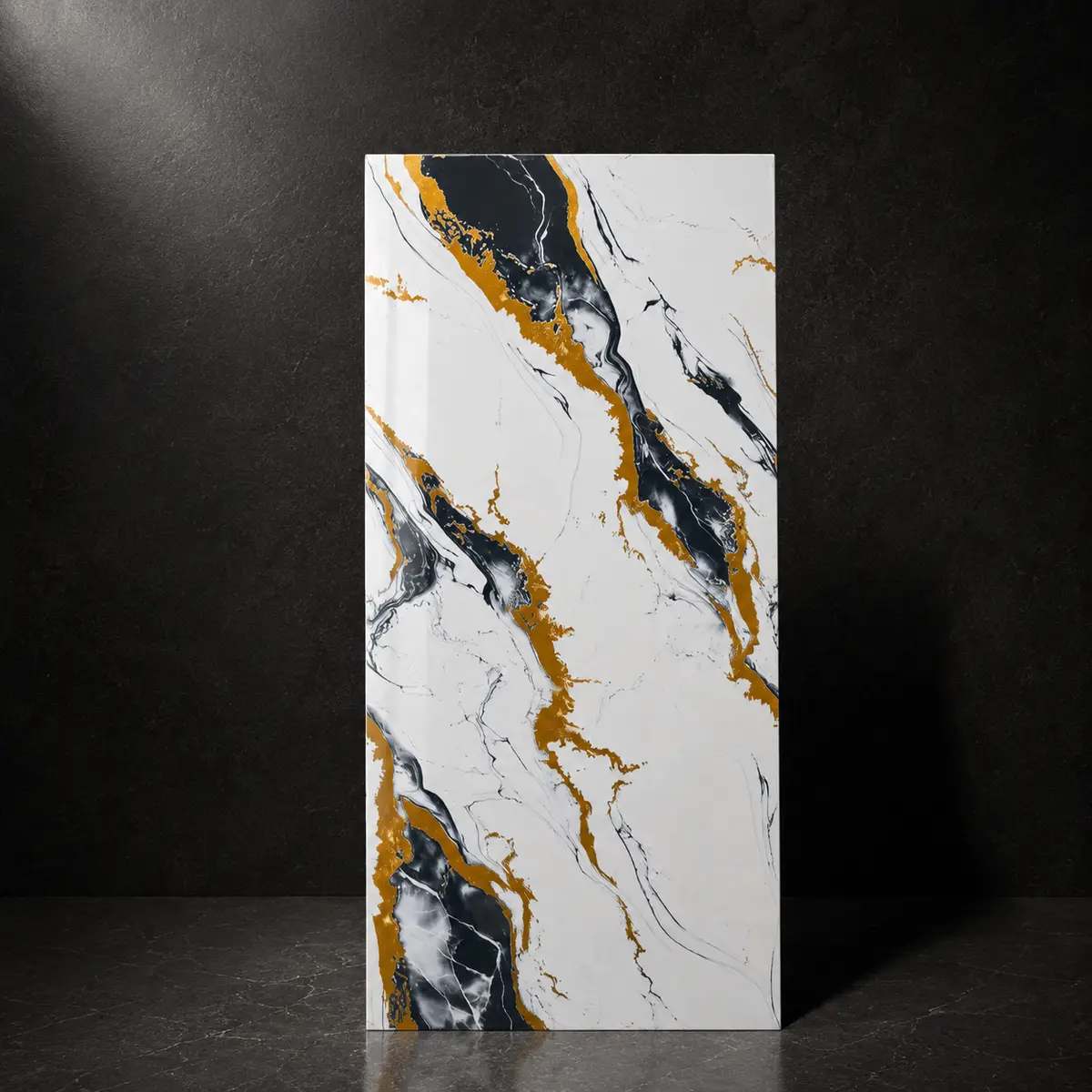 Regal Calacatta Peel & Stick Marble Wall Tile